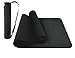 ComFyMat Yoga Mat - Non-Slip Premium TPE Eco-Friendly Workout Mat for Pilates, Meditation - Black/Black (183cm x 61cm x 6mm) with Bonus Waterproof Carry Bag