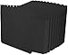 ComFy Mat Extra Thick (2cm) Foam Exercise Mats, Gym Flooring Mat, Interlocking Puzzle EVA Floor Tiles, Non slip Rubber Cushion For Home Workout Black 12 TILES (48 Square Feet)