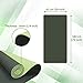 ComFyMat Yoga Mat - Non-Slip Premium TPE Eco-Friendly Workout Mat for Pilates, Meditation - Black/Black (183cm x 61cm x 6mm) with Bonus Waterproof Carry Bag