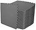 ComFy Mat Extra Thick (2cm) Foam Exercise Mats, Gym Flooring Mat, Interlocking Puzzle EVA Floor Tiles, Non slip Rubber Cushion For Home Workout Black 12 TILES (48 Square Feet)