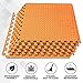 ComFy Mat Gym Flooring Mat, Foam Exercise Mats, Interlocking Puzzle EVA Floor Tiles, Non slip Rubber Cushion For Home Workout, Bonus Adhesives,24"X24"(60x60cm) Blue 44 TILES (176 Square Feet)