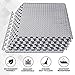 ComFy Mat Gym Flooring Mat, Foam Exercise Mats, Interlocking Puzzle EVA Floor Tiles, Non slip Rubber Cushion For Home Workout, Bonus Adhesives,24"X24"(60x60cm) Blue 44 TILES (176 Square Feet)